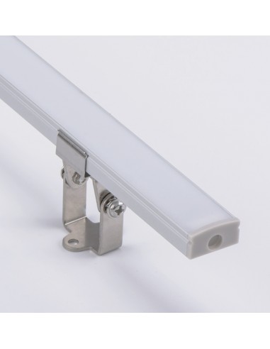 Slim wall LED profile extrusion L2000*W17*H8.5mm