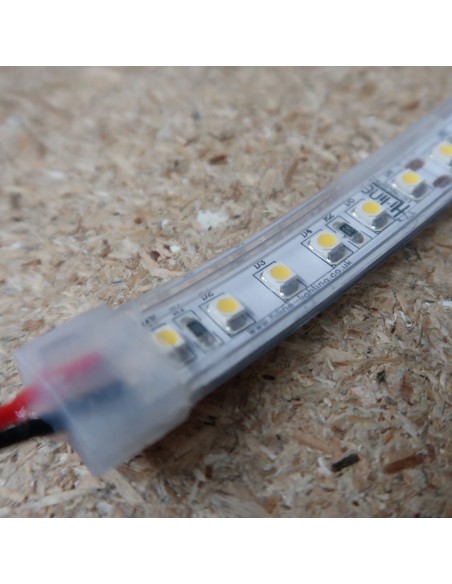 IP67 Naturweißer LED-Streifen 24V | 9,6W/m | CRI80 | SMD3528