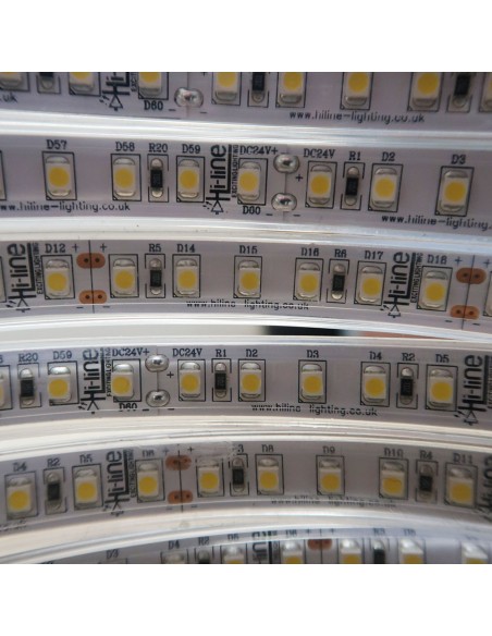 IP67 Naturweißer LED-Streifen 24V | 9,6W/m | CRI80 | SMD3528