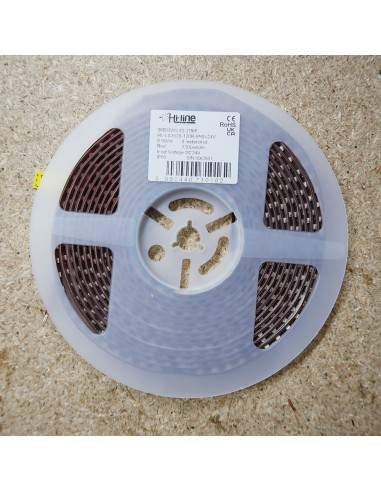 Rot LED-Streifen 24V | 9,6W/m | IP65 | CRI70 |...
