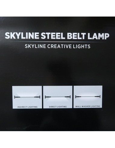 Skyline Flexibles Stahlband - Schwarz - 6m