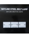 Skyline Flexibles Stahlband - Schwarz - 6m