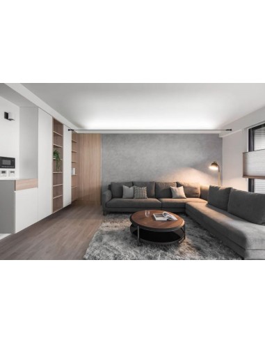 Skyline profile Kit for LED strips - White - 12m