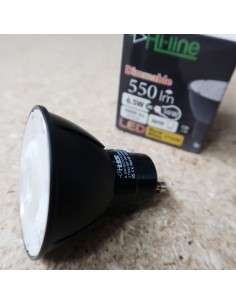 GU10 PAR16 Dimmable LED bulb 60° 6.5W very warm white...