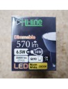 GU10 PAR16 Dimmable LED bulb 12° 6.5W warm white 3000K CRI90