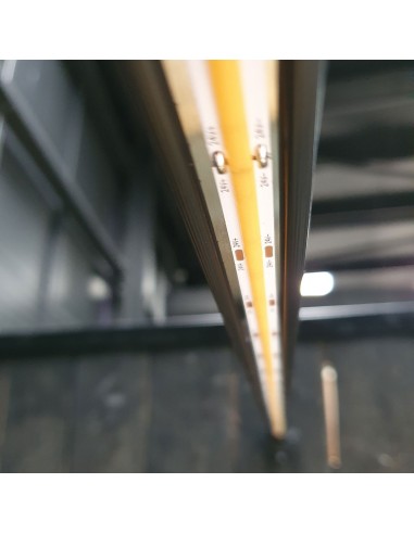 Skyline profile Kit for LED Strips- Black - 12m