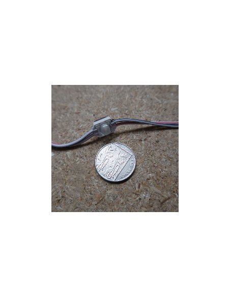 Micro Sign single LED module pure white 24V 0.24W IP67 (string of 40)