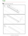 Floor recessed LED profile extrusion | L2000mm | W21.3mm | H25.9mm