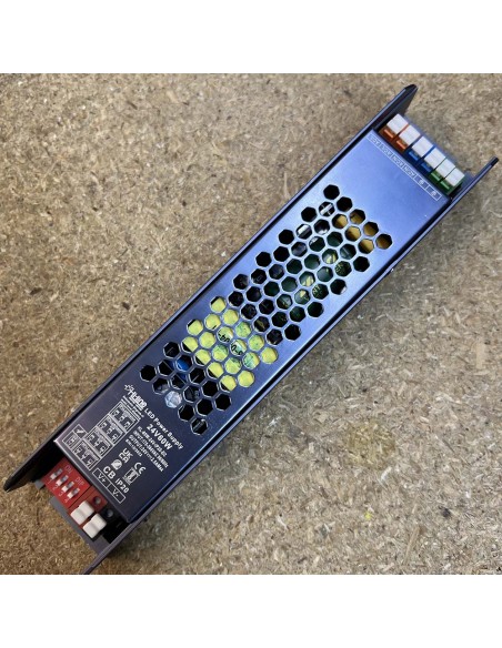 LED strip driver 24V 60 watt with pre-programmed dimming