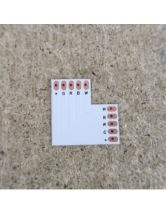 12mm RGBW L Shape LED strip PCB (5 pin) 2
