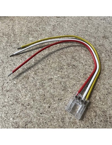 3-poliger COB-Streifen-zu-Kabel-Verbinder für...