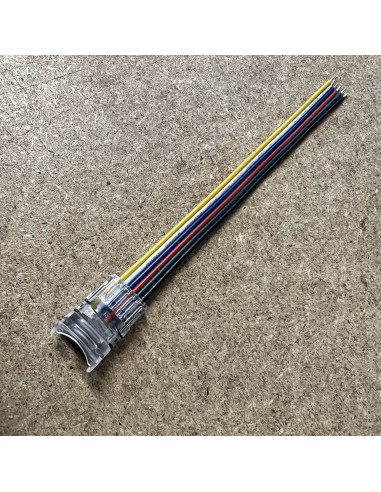 Easy-Installation-LED-Strip-Connector-with-6-Core-Ribbon-Cable