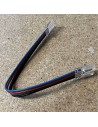RGB COB 4-Pin LED Strip Connector Kit - 15cm Extension for 10mm Wide Strips