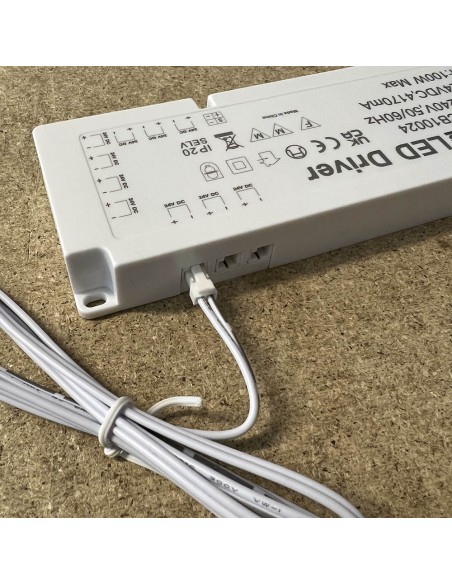 Touch Sensor Dimmable LED Driver - 24V 100W Multi-Output