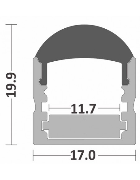 Optic Lens Profile Extrusion for Enhanced Light Direction 10°/30°/60°/90°