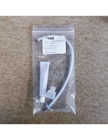 End exit connection kit for Single colour 15x15mm Neon Flex