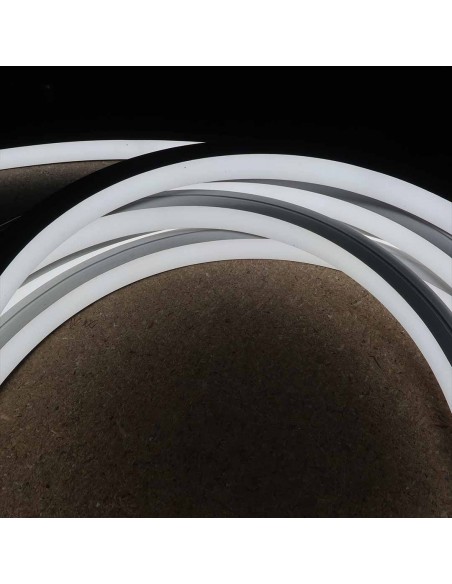 Cool White Top Bend Neon Flex 15x15mm 6000K (pro Meter verkauft)