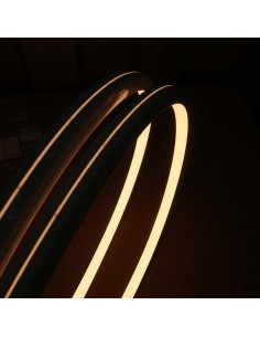 50m-rolle warmweißes Top Bend Neon Flex 15x15mm 3000K 2