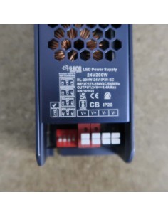 200W 24V constant voltage LED Driver with adjustable brightness DIP switches 2