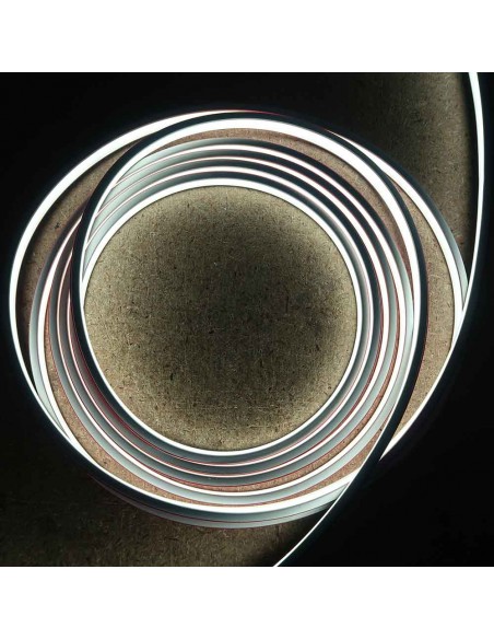 IP68 COB Neon LED-Streifen 5m Rolle | 6000K | CRI+90 | 528 LEDs/m | 24V