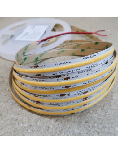 COB LED Strip 2700K CRI+90 - 528 LEDs/m - 5m roll