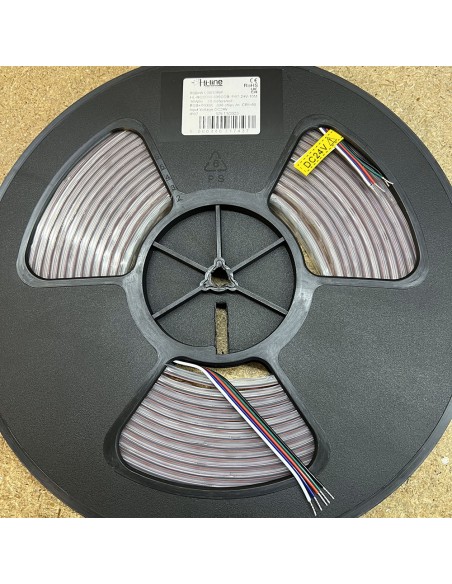 IP67 10m roll COB RGBW RGB+6000K LED Strip