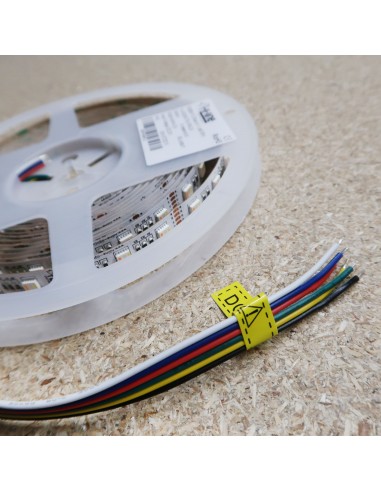 10 metres roll RGBW Tunable white LED strip by Hi-Line