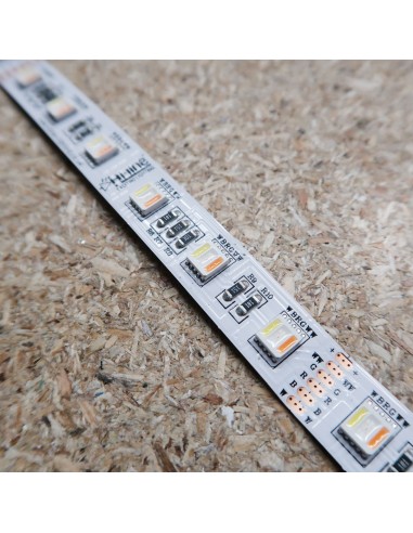 10m length RGB + Tunable white LED strip 60 x 5 in1 LEDs per meter 14.4W