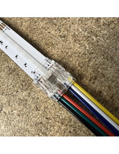 12mm LED-Streifen 6-Pin Verbinder