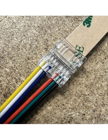 LED-Streifen Kabelinstallation 15cm