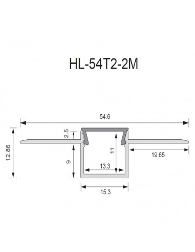 Aluminium-LED-Profil-Für-Gebogene-Formen