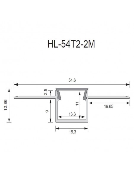 Aluminium-LED-Profil-Für-Gebogene-Formen