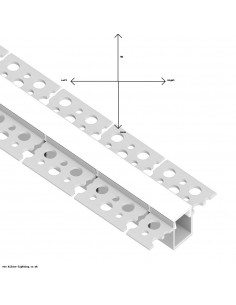 Flexible-Plaster-In-LED-Profile-Installation