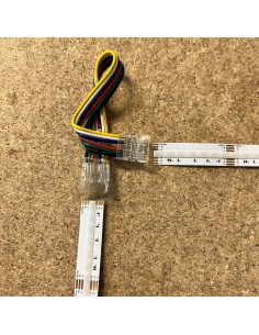 LED Strip COB connector strip to strip RGBW 12mm 2