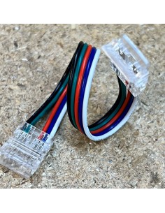 RGBW_COB_LED_Connector_With_Wire_Front