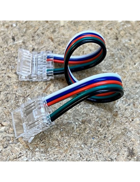RGBW_COB_LED_Connector_With_Wire_Top