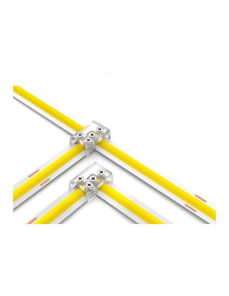 10mm-LED-Strip-L-T-Connector-COB-SMD-Screw-Fixing-2-Pins
