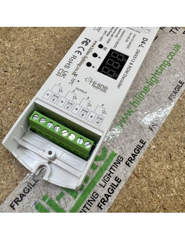 D4-L-DMX512-LED-Steuergerät-Bedienfeld