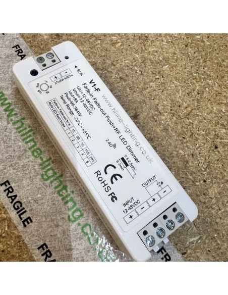 V1-F LED-Streifen-Controller mit Fade-in/Fade-out und RF-Funktion