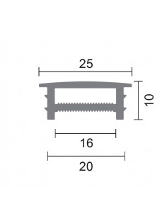 100-Metre Roll bendable and flexible led profile cover diffuser 2