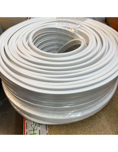 100-Meter Rolle Flexibles Silikon-LED-Profil für 8-12mm LED-Streifen