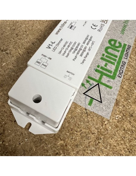 LED-Streifen-Controller für Einzelfarbe – 12V bis 48V DC