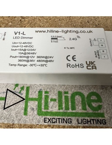 Single Colour LED Strip Controller – 12V to 48V DC