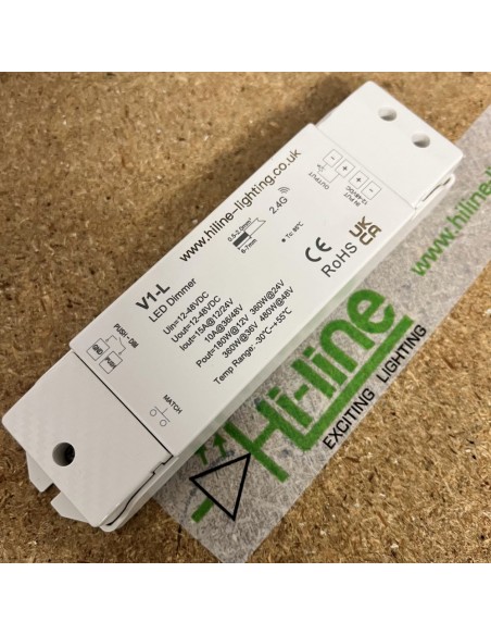 LED-Streifen-Controller für Einzelfarbe – 12V bis 48V DC