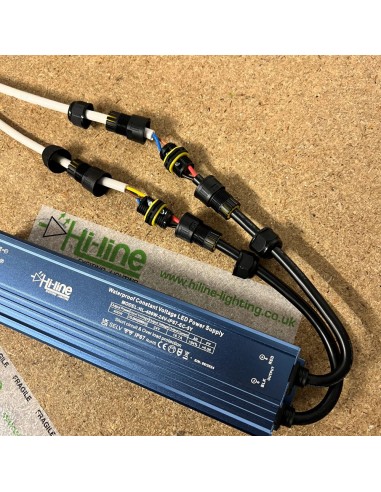 small mini dimension connector box for ip rated led drivers