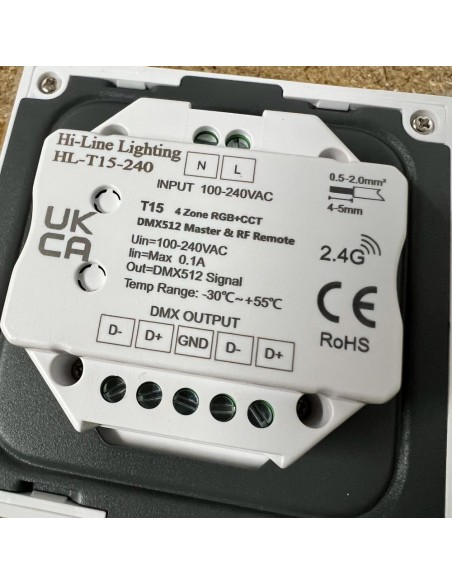 T15-RGB-CCT-Drahtlos-DMX-Steuerung