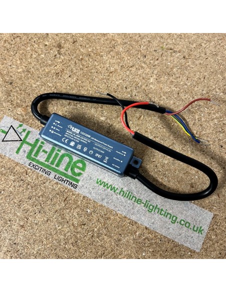 30W LED Driver 12V IP67 Compact Design for Signs