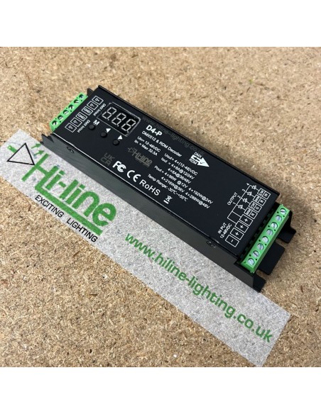 D4-P-4-Kanal-DMX-LED-Decoder-mit-RJ45-Anschlüssen