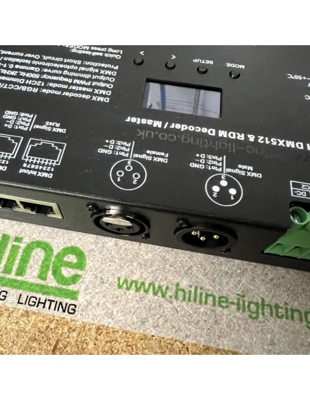 D12A-DMX512-Controller-12CH-Seitenansicht