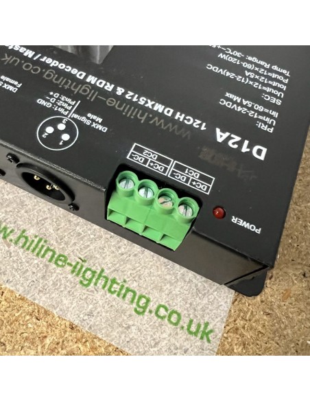 12-Kanal-DMX512-LED-Decoder-D12A-Montage